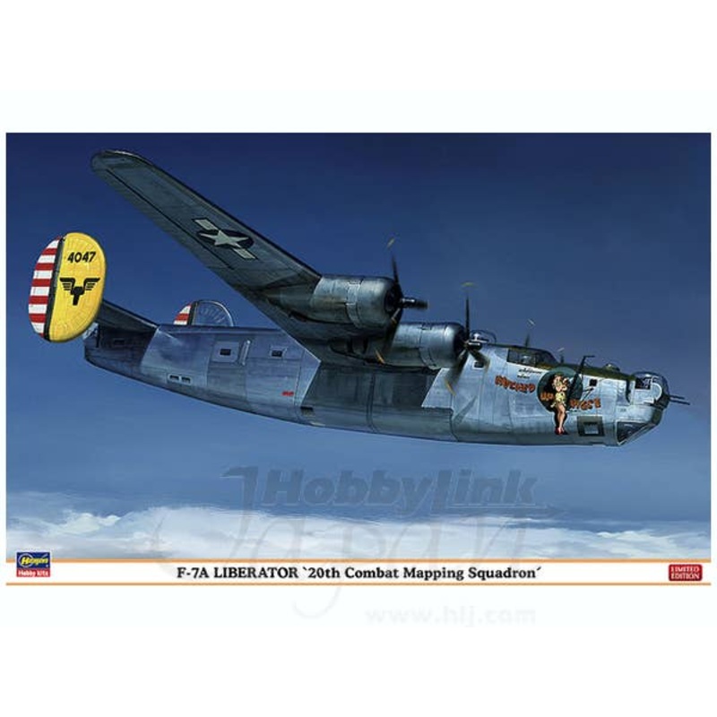 1/72 F-7A Liberator 20th Patched Up Piece