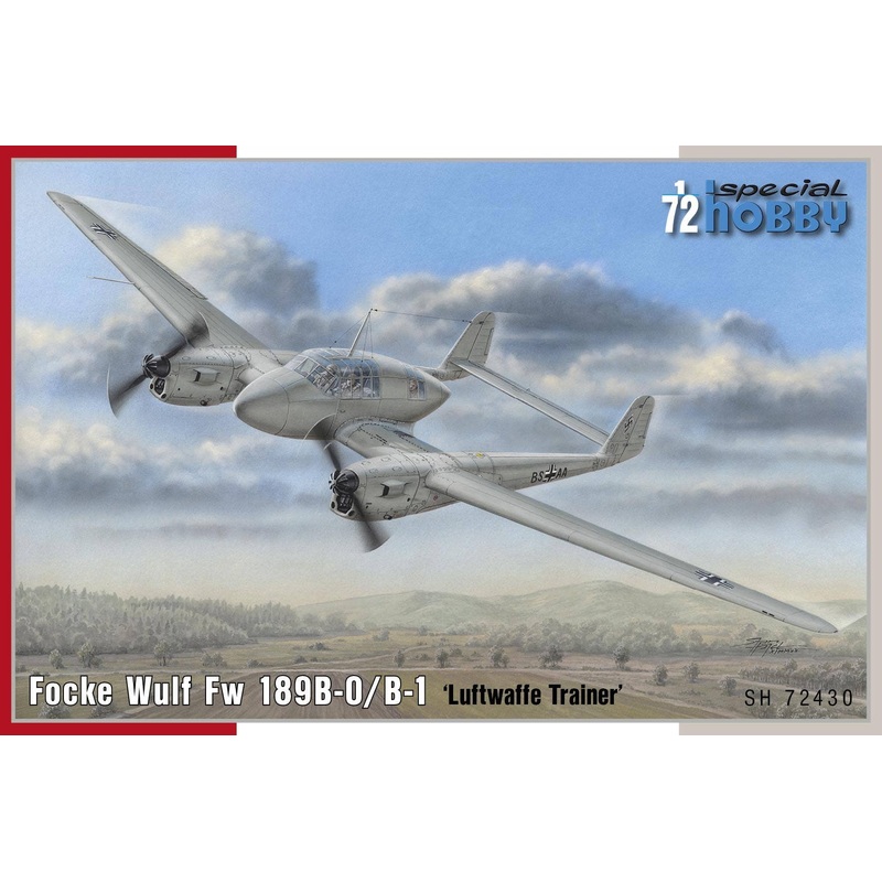 1/72 Focke Wulf Fw 189B-0/B-1 Luftwaffe Trainer