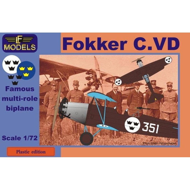 1/72 Fokker C.VD, Swedish AF