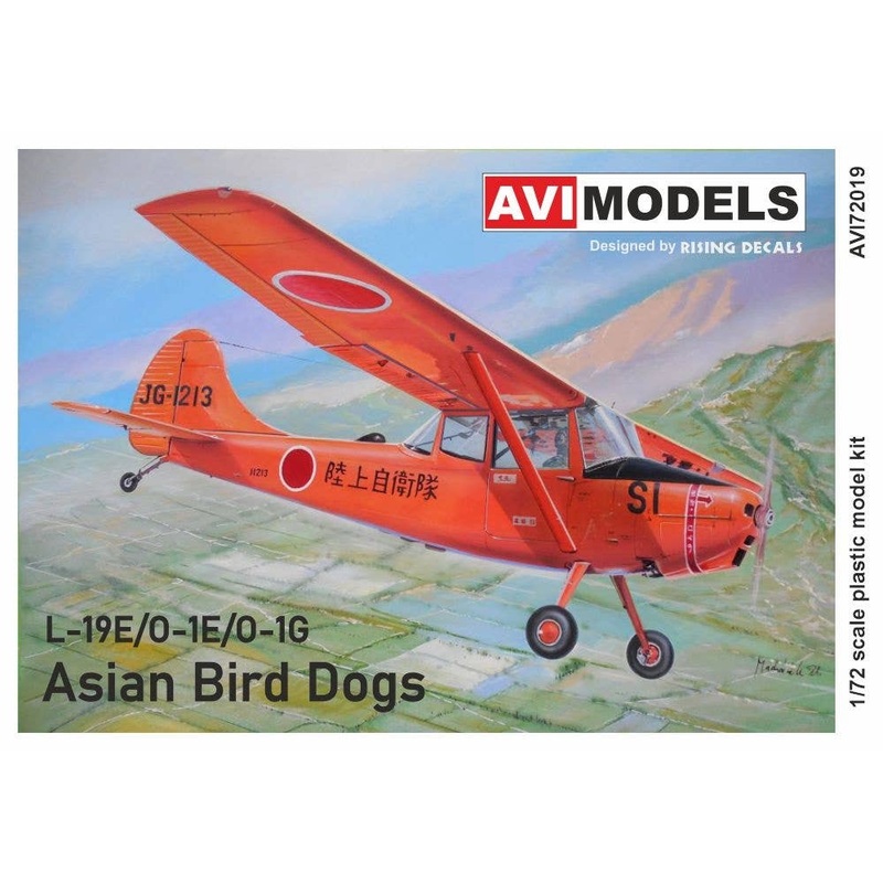 1/72 L-19E/G Asian Bird Dogs (JGSDF, RoK Navy & Thai Royal Navy)