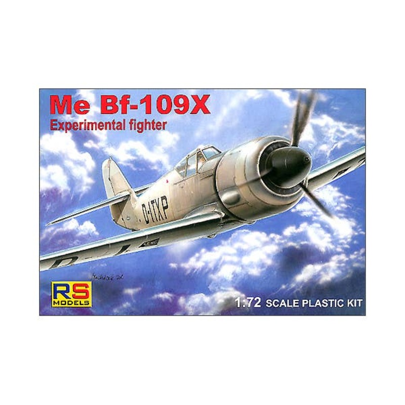 1/72 Me Bf109X Experimental Fighter