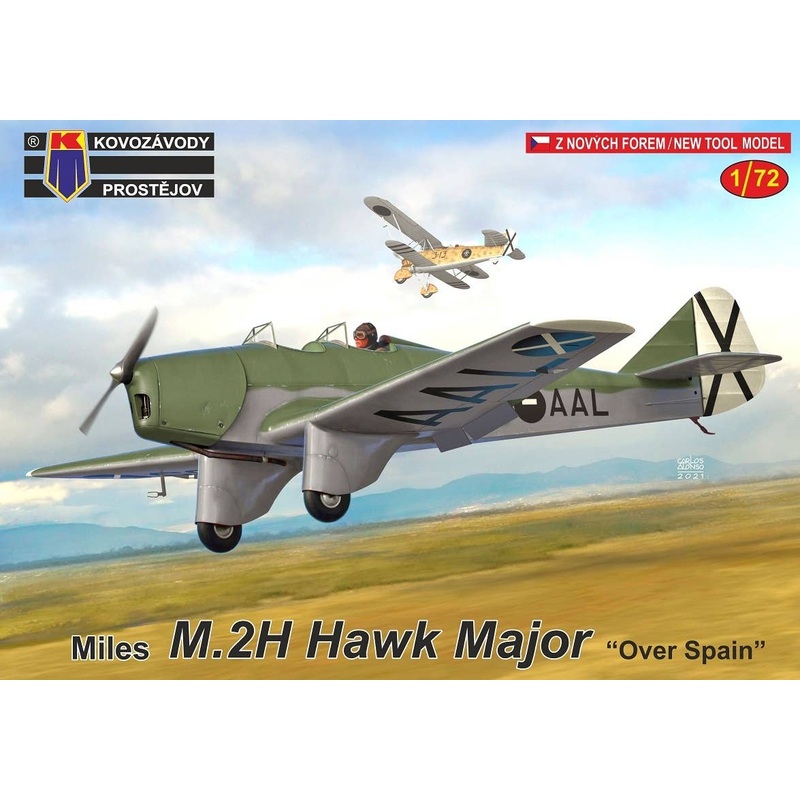 1/72 Miles M.2H Hawk Major "Over Spain"