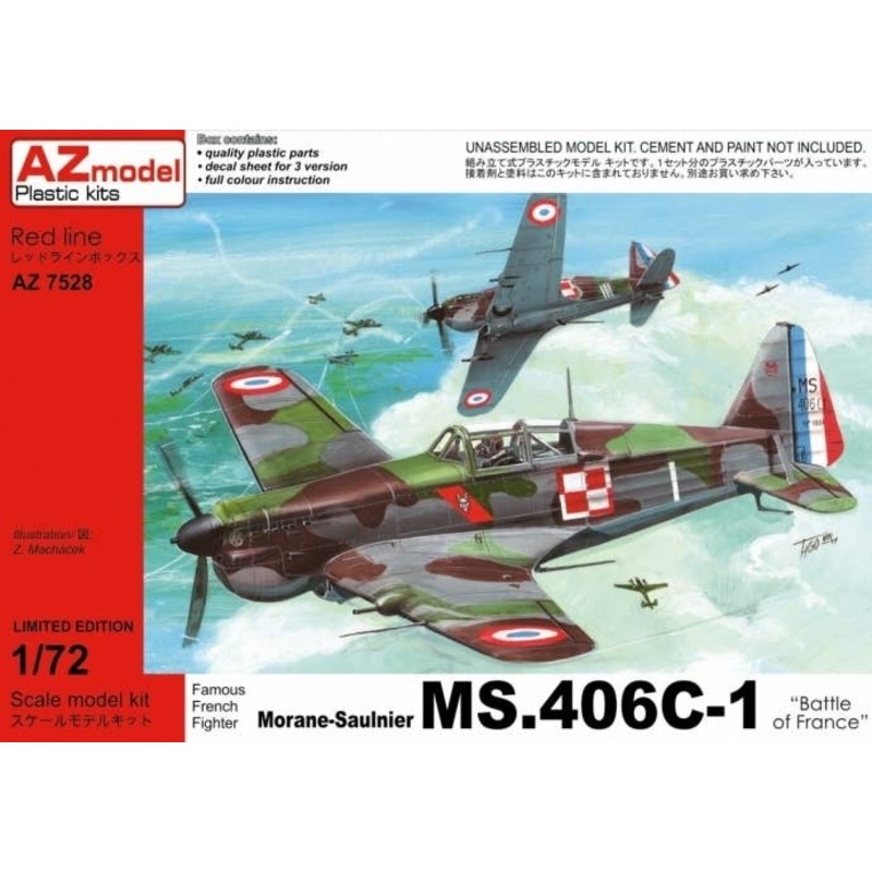 1/72 MS-406C-1 "Battle of France"