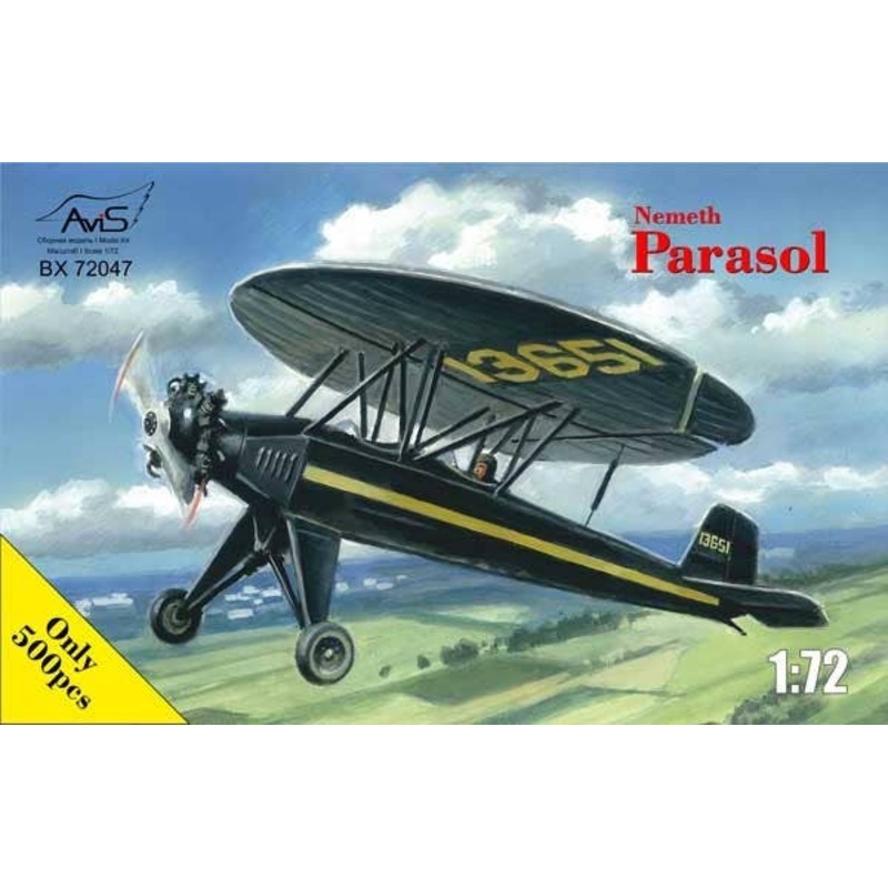 1/72 Nemes Parasol Short Range Takeoff And Landing Aircraft