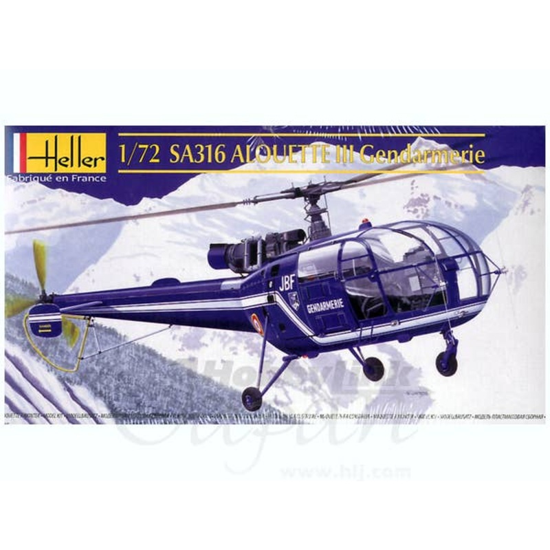 1/72 SA316 Alouette III Gendarmerie