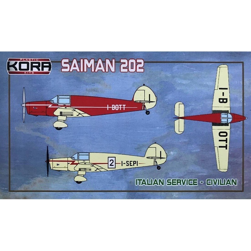 1/72 Saiman 202 Italian Civil Service