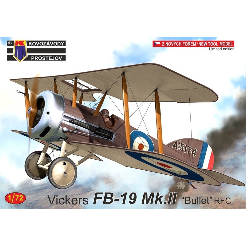 1/72 Vickers FB-19 Mk.II "Bullet" RFC