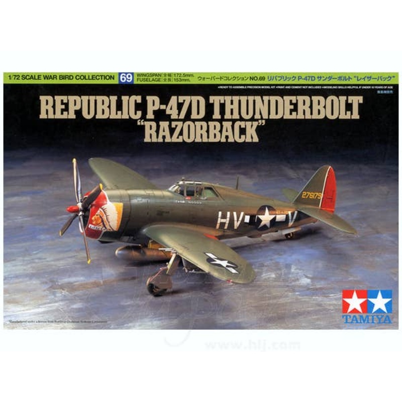1/72 WB P-47D Thunderbolt Razorback
