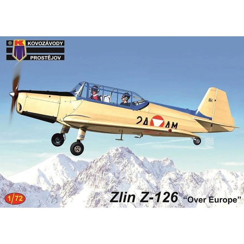 1/72 Zlin Z-126 Over Europe