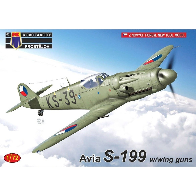 1/72 Avia S-199 w/wing guns