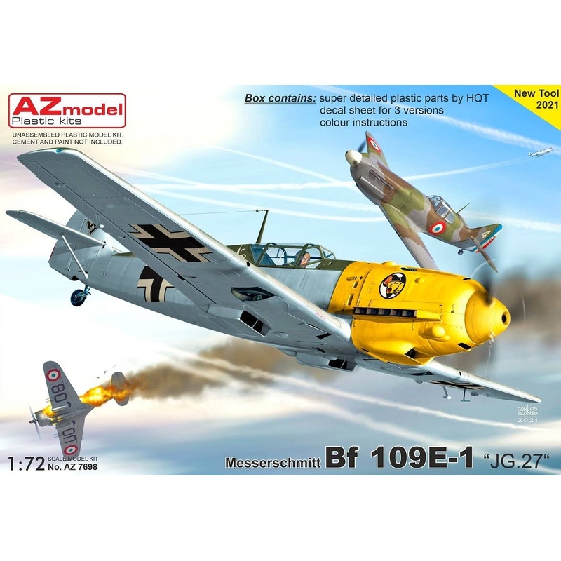 1/72 Bf 109E-1 JG.27