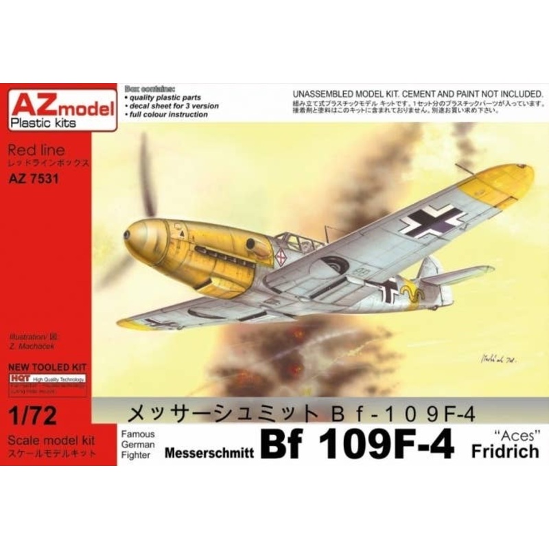 1/72 Bf 109F-4 Aces