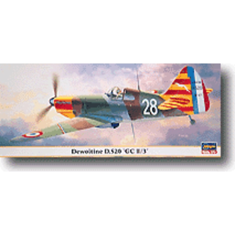 1/72 Dewoitine D.520 GC II/3