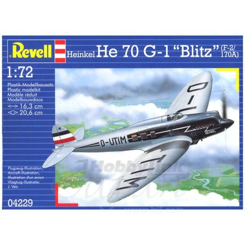 1/72 Heinkel He70G-1 Blitz