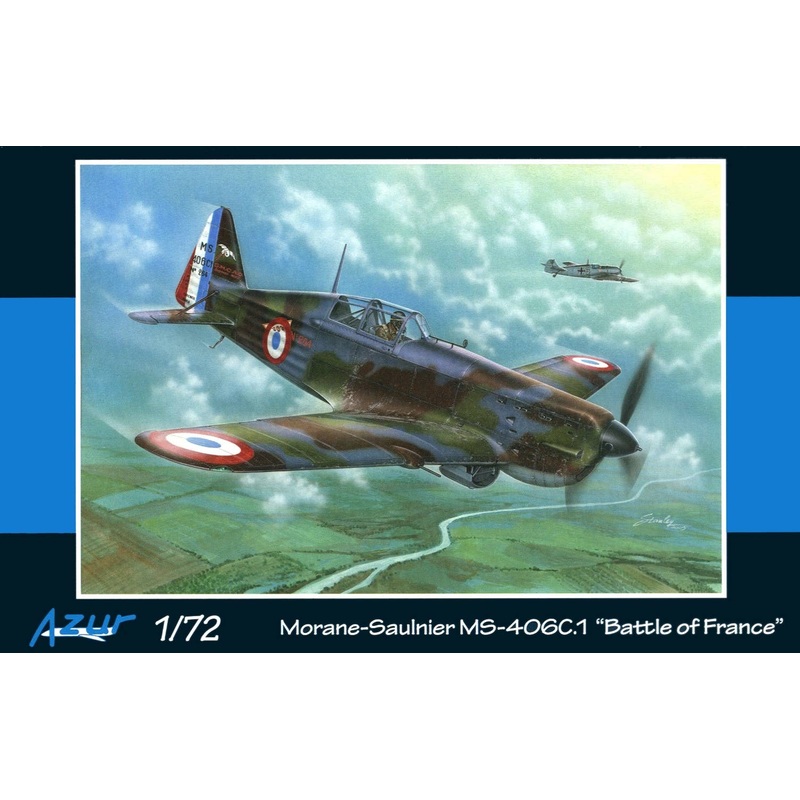 1/72 Morane Saulnier MS-406C.1 "Battle of France"