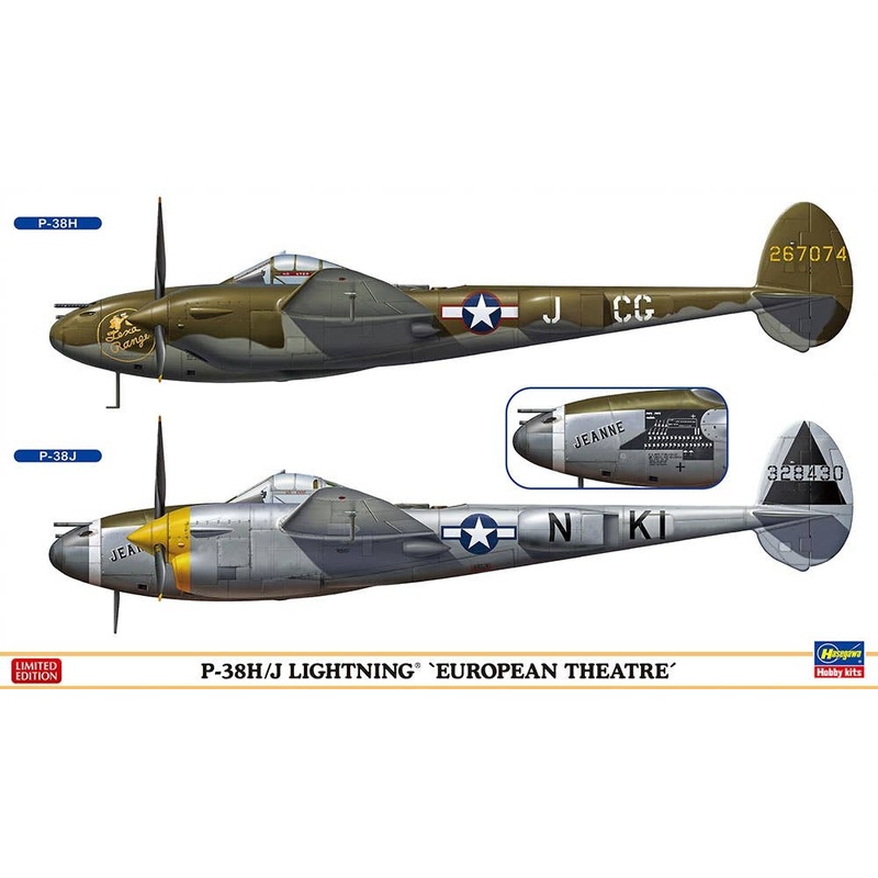 1/72 P-38H/J Lightning "European Theatre"