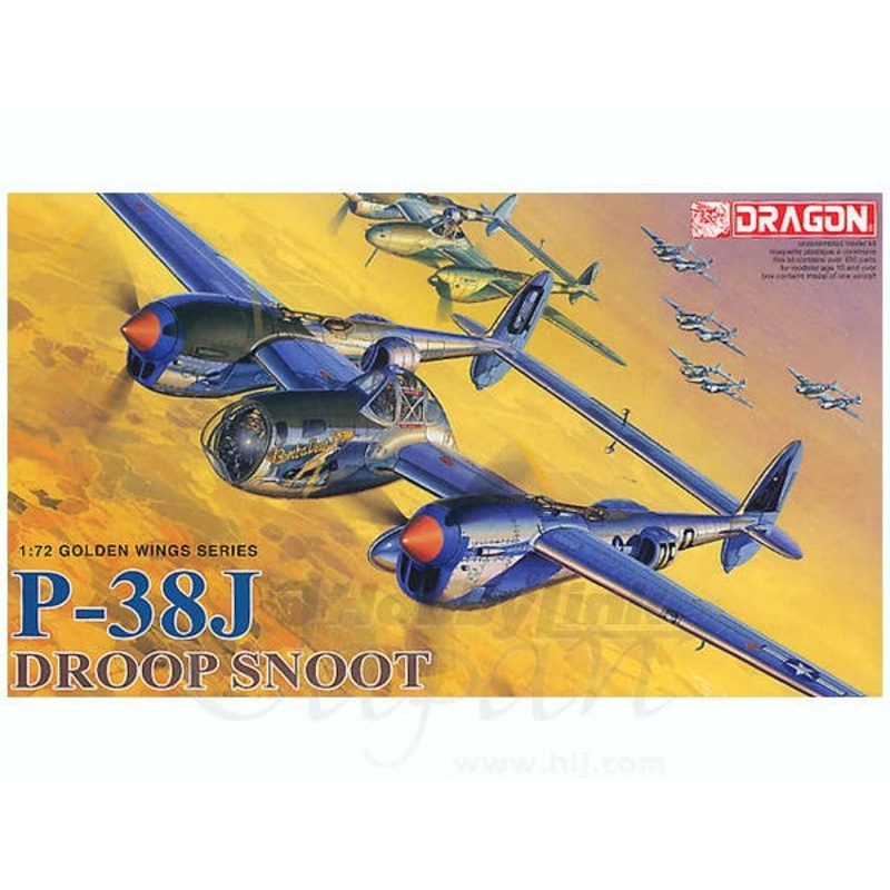 1/72 P-38J Lightning Droop Snoot