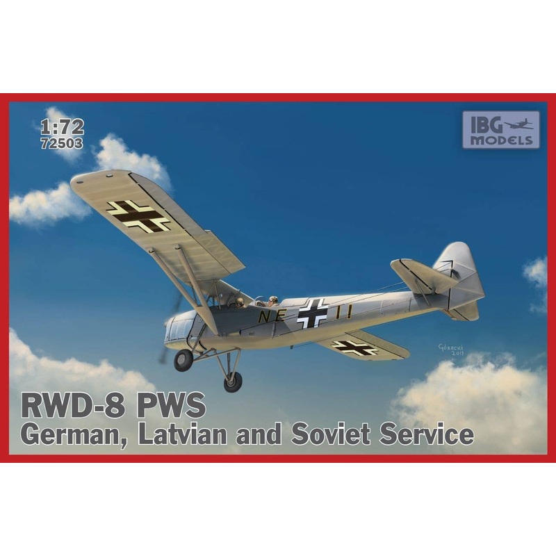 1/72 RWD-8 PWS German, Latvian and Soviet Service
