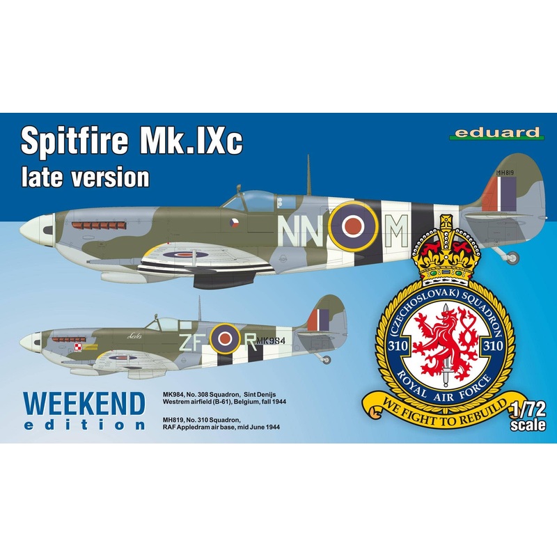 1/72 Spitfire Mk.IXc Late Version (Weekend Edition)