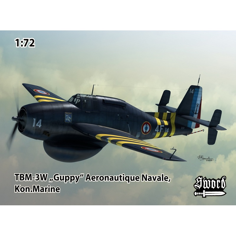 1/72 TBM-3W "Guppy" (France, Netherlands)