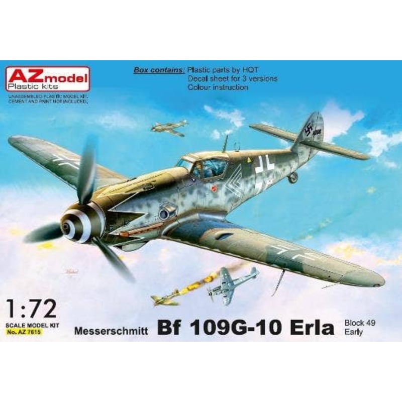 1/72 Bf 109G-10 Erla Early, Block 49XX