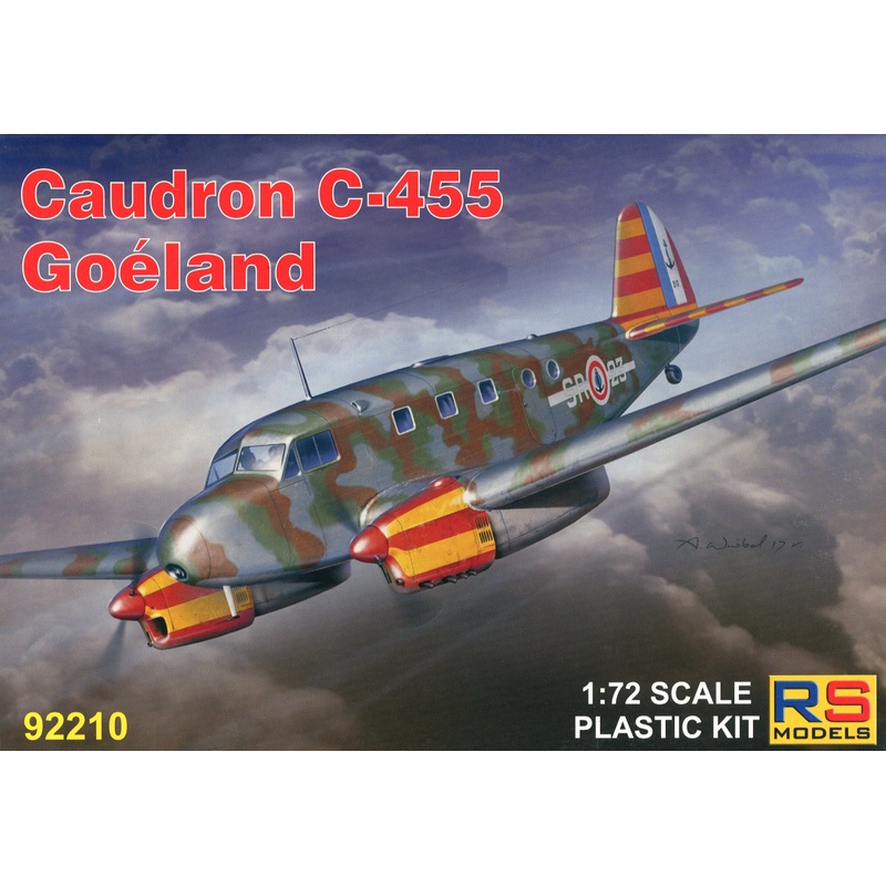 1/72 Caudron C-445 WWII France Transport Aircraft
