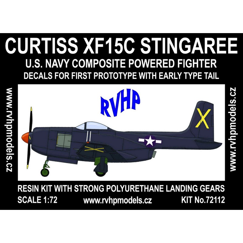 1/72 Curtiss XF-15C Stingaree "First Prototype" (USN)