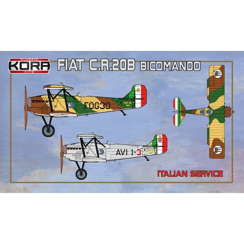 1/72 Fiat CR.20B Bicomando/Two-Seater Italian Service