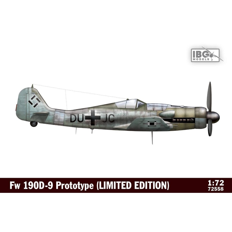 1/72 German Focke-Wulf Fe190D-9 Prototype Limited Edition