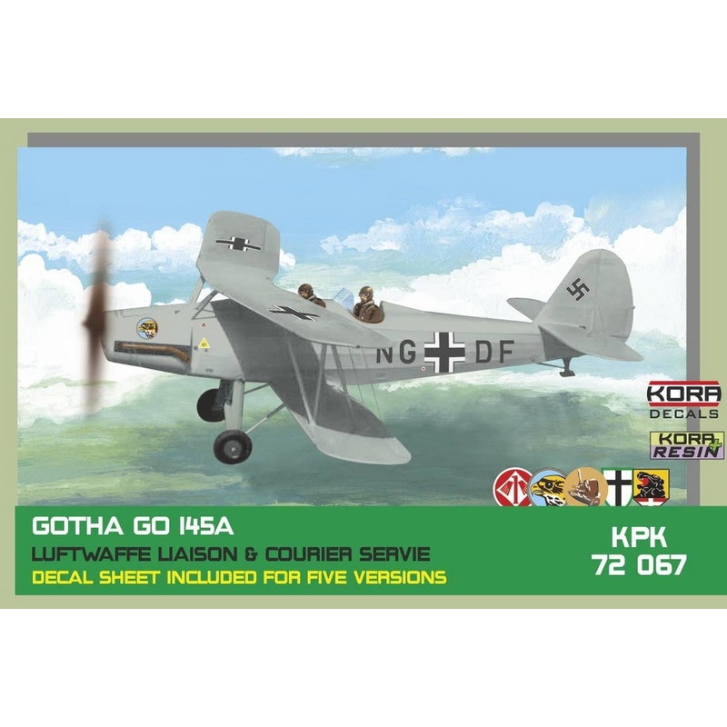 1/72 Go 145A Luftwaffe Liaison & Courier Service