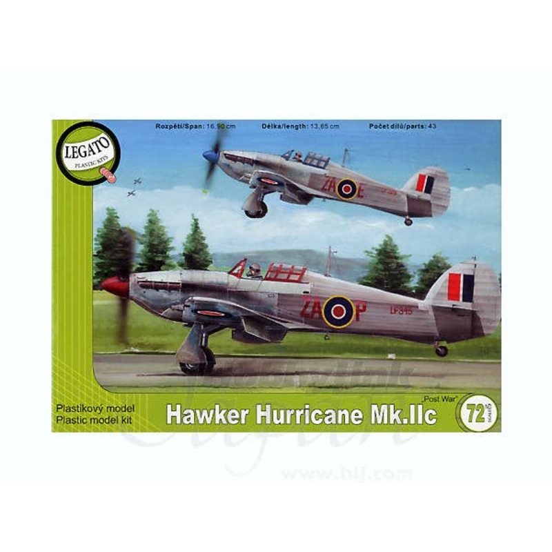 1/72 Hawker Hurricane Mk.IIc Post War