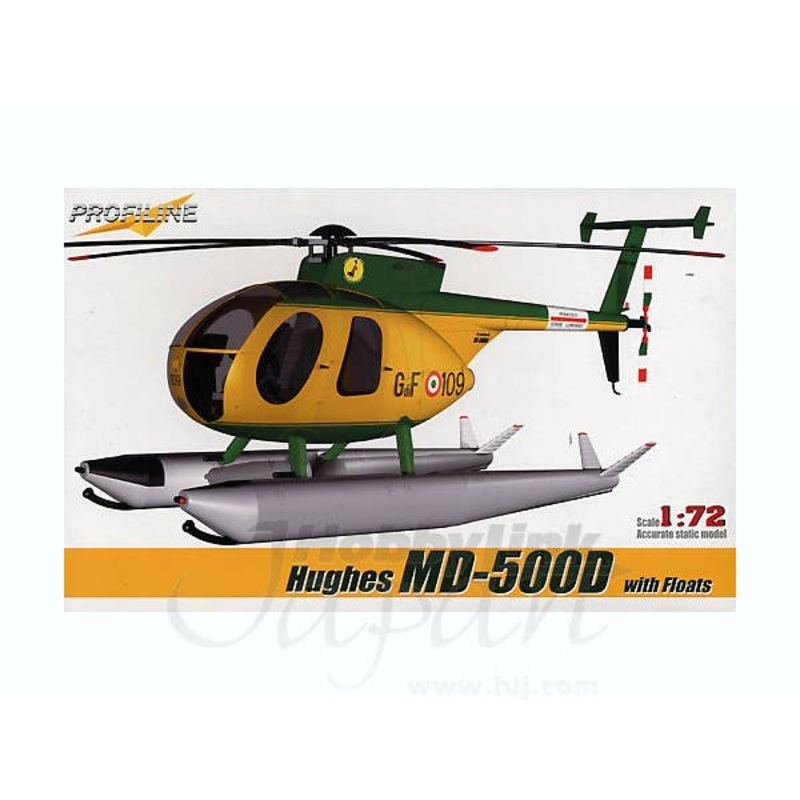 1/72 Hughes MD-500D with Floats