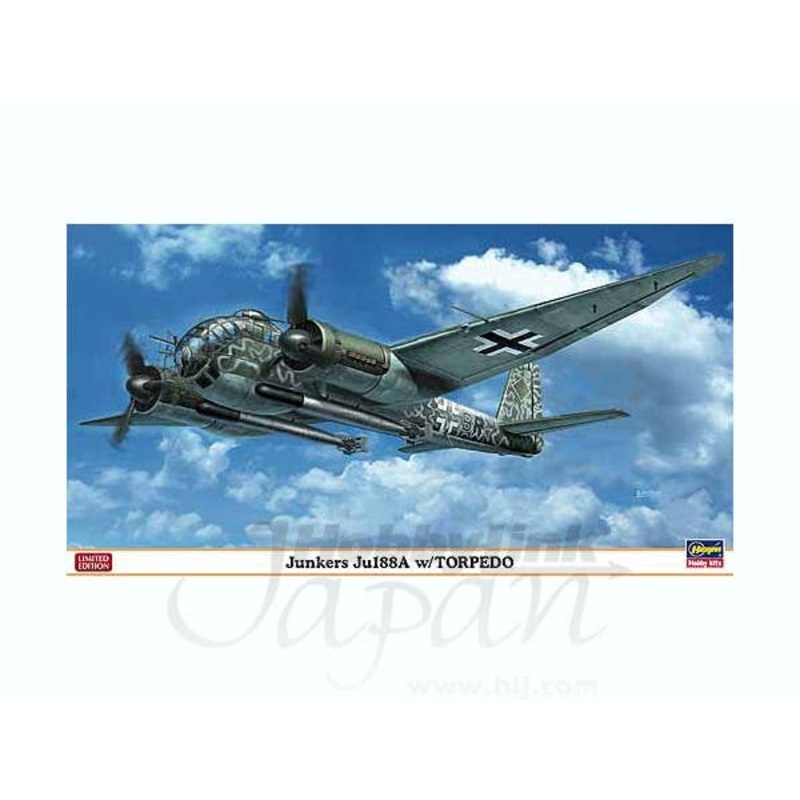 1/72 Junkers Ju188A w/Torpedo