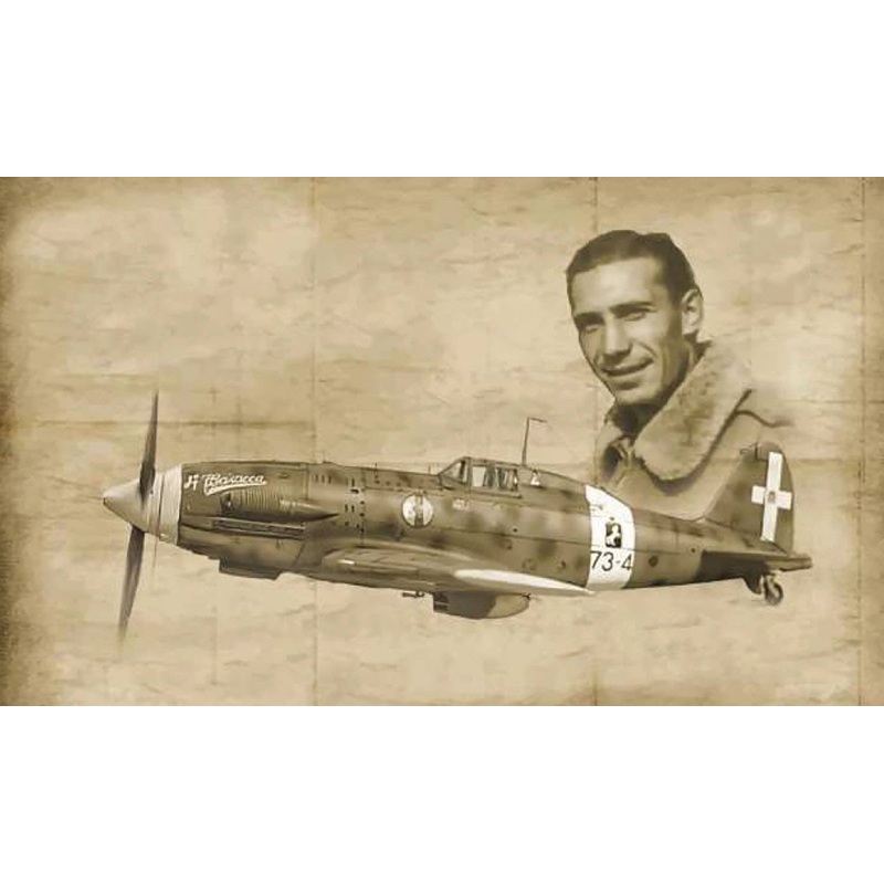 1/72 WW.II Italian Air Force Macchi MC.202 Folgore Ace