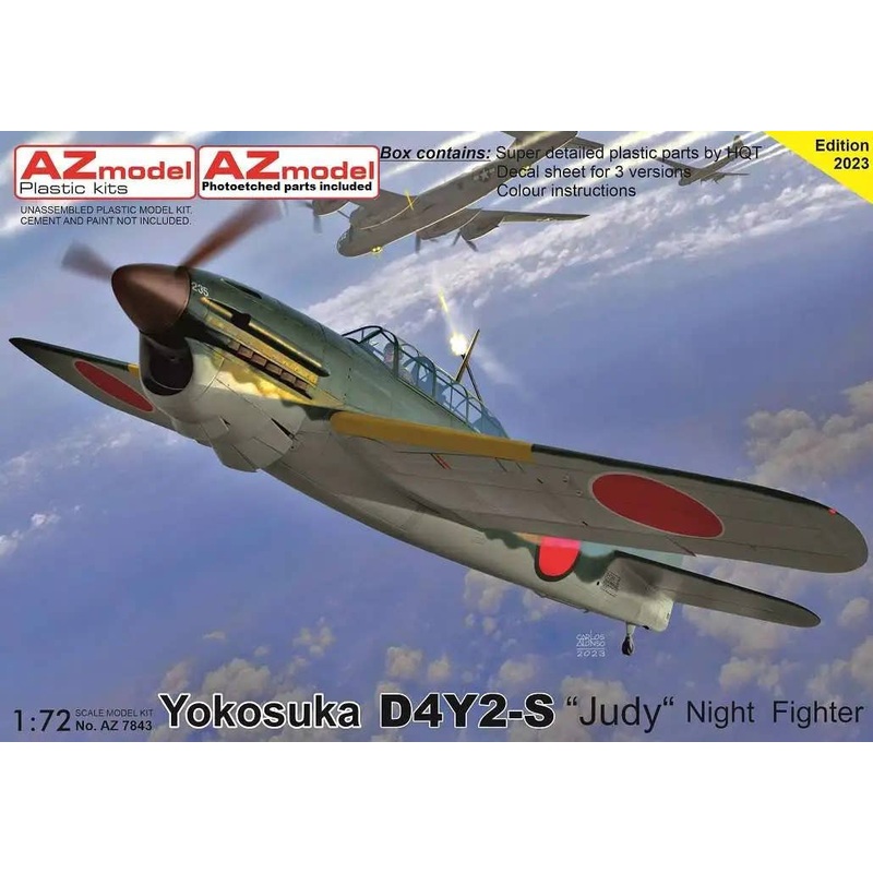 1/72 Yokosuka D4Y2-S Judy Night Fighter