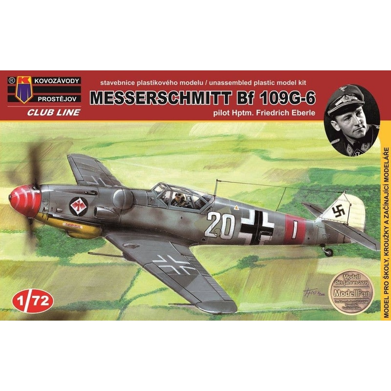 1/72 Bf109G-6 (Early) Hptm. Friedrich Eberle