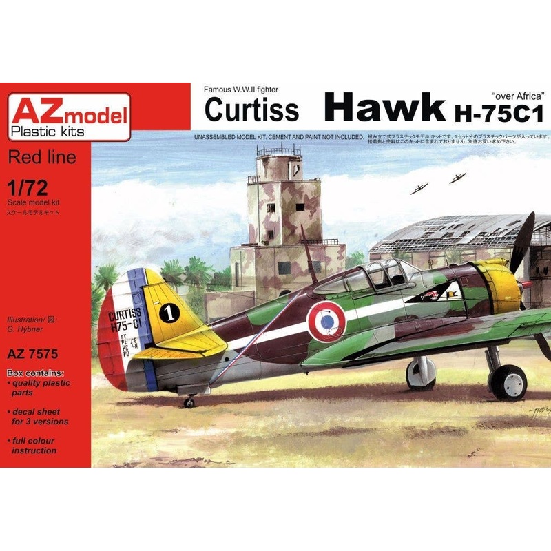 1/72 Curtiss Hawk H-75C1 "Over Africa"