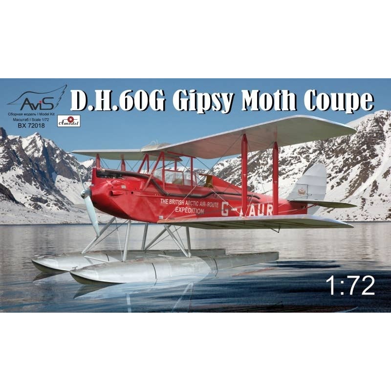 1/72 DH-60G Gipsy Moth Coupe Floatplane