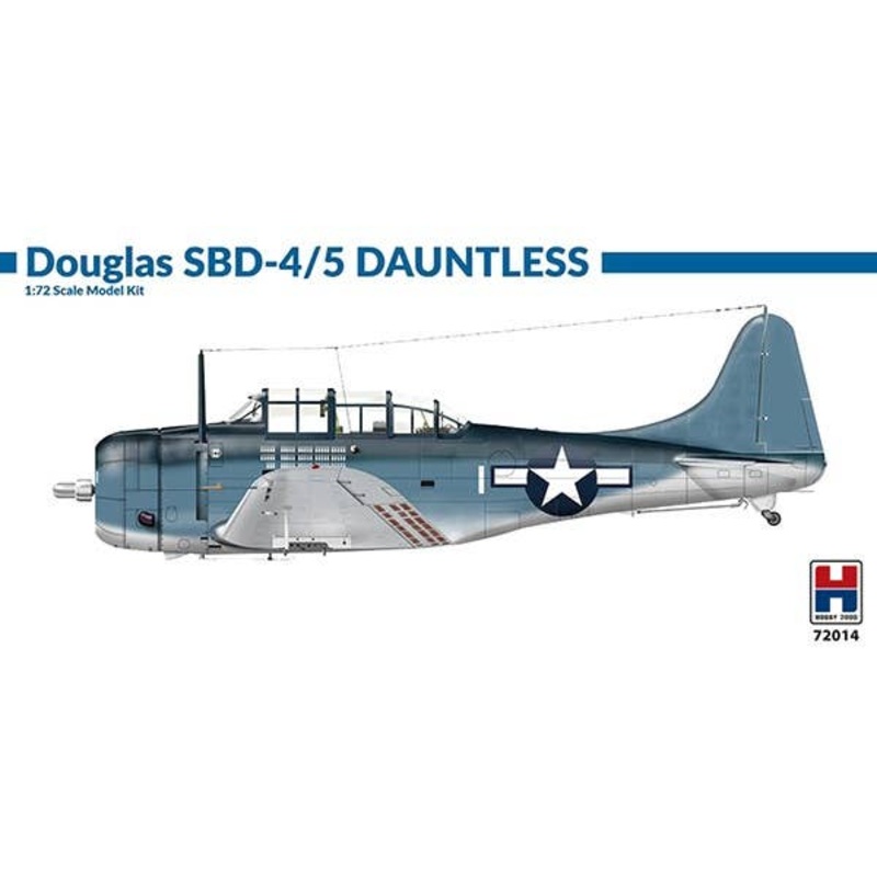 1/72 Douglas SBD-4/5 Dauntless (with Hasegawa parts)