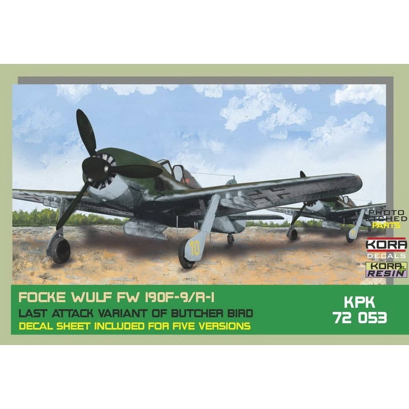1/72 Focke-Wulf Fw 190F-9/R-1 German Attack Bomber