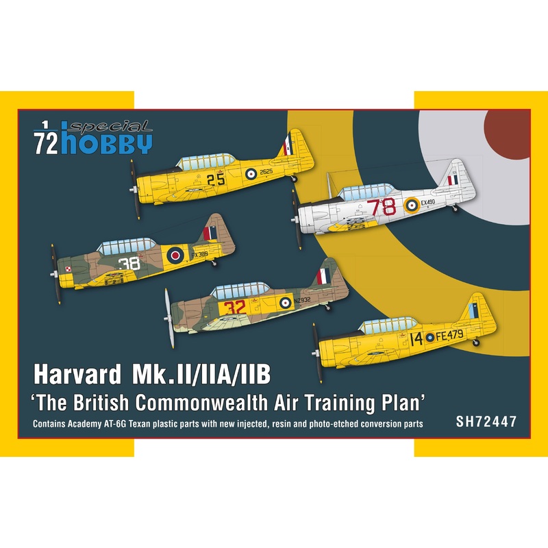 1/72 Harvard Mk.II/IIA/IIB The British Commonwealth Air Training Plan