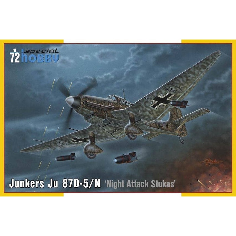 1/72 Junkers Ju 87D-5/N Night Attack Stukas