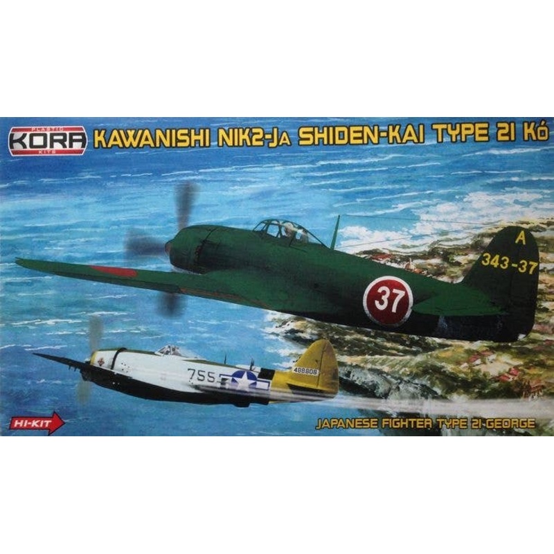 1/72 Kawanishi N1K2-Ja Shiden-Kai Type 21 Ko