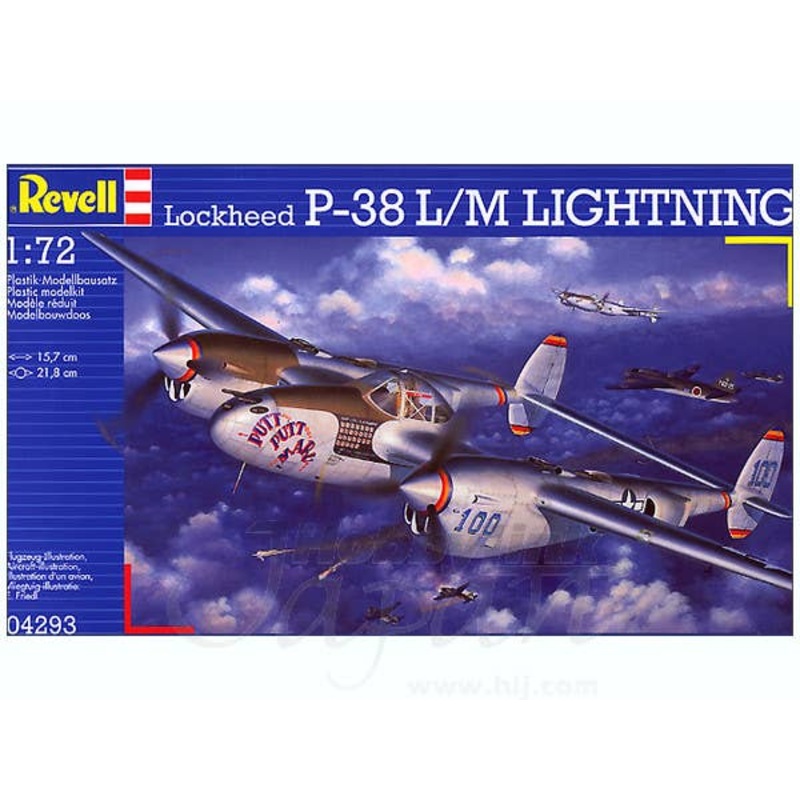 1/72 Lockheed P-38 L/M Lightning