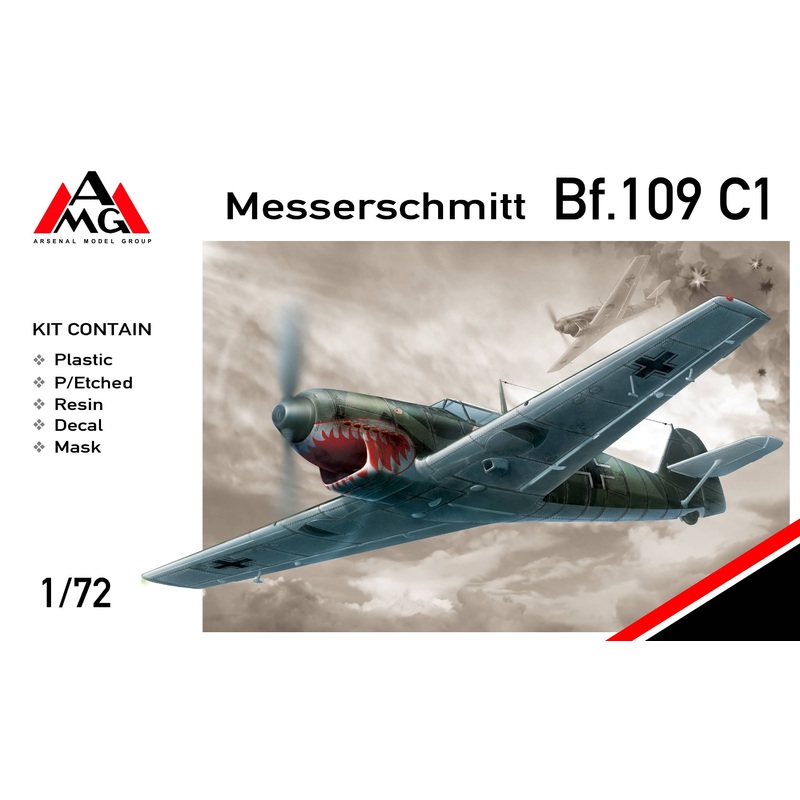 1/72 Messerschmitt Bf109C-1 Luftwaffe
