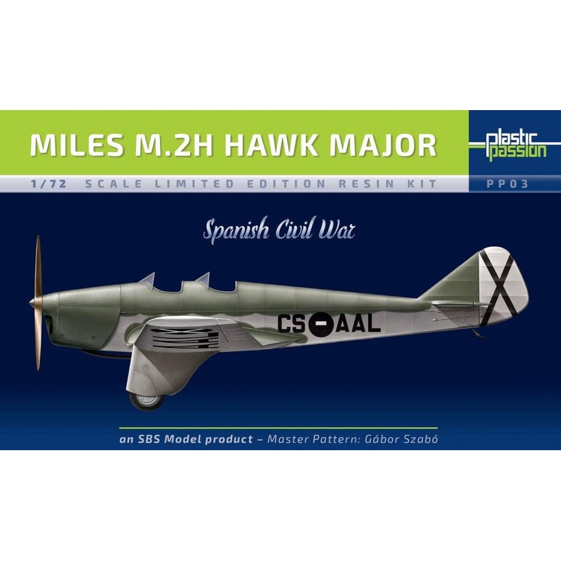1/72 Miles M.2H Hawk Major Spanish Civil War