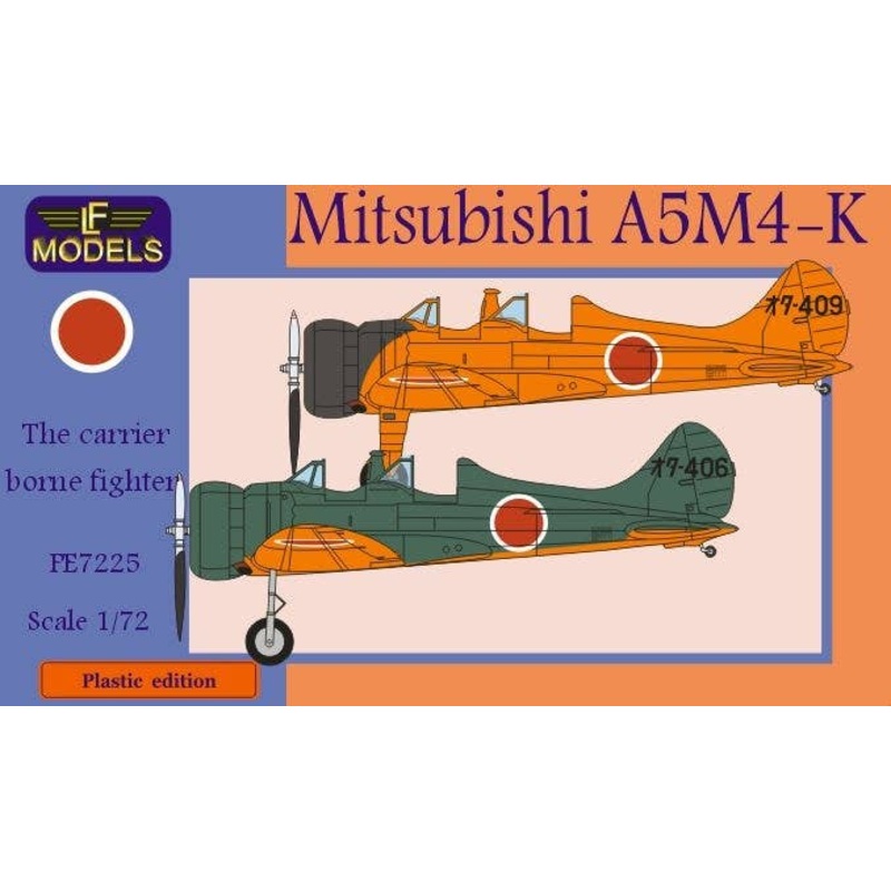 1/72 Mitsubishi A5M4-K Claude Two-Seat Trainer
