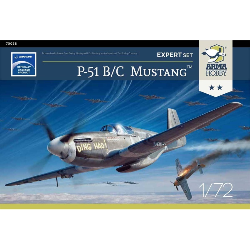 1/72 P-51B / C Mustang "Expert Set"