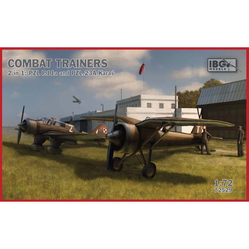 1/72 Po Combat Training Formation PZL23a Karas Light Explosion + PZL P11a Fighter Set