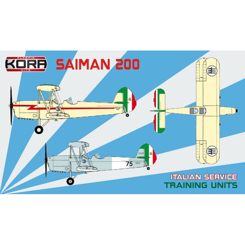 1/72 Saiman 200 'Italian Service - Training Units'